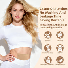 WOOWME patch shows thick absorbent cotton core for mess-free use.