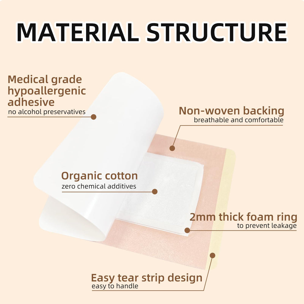 WOOWME adhesive provides secure fit during sleep and daily activities.