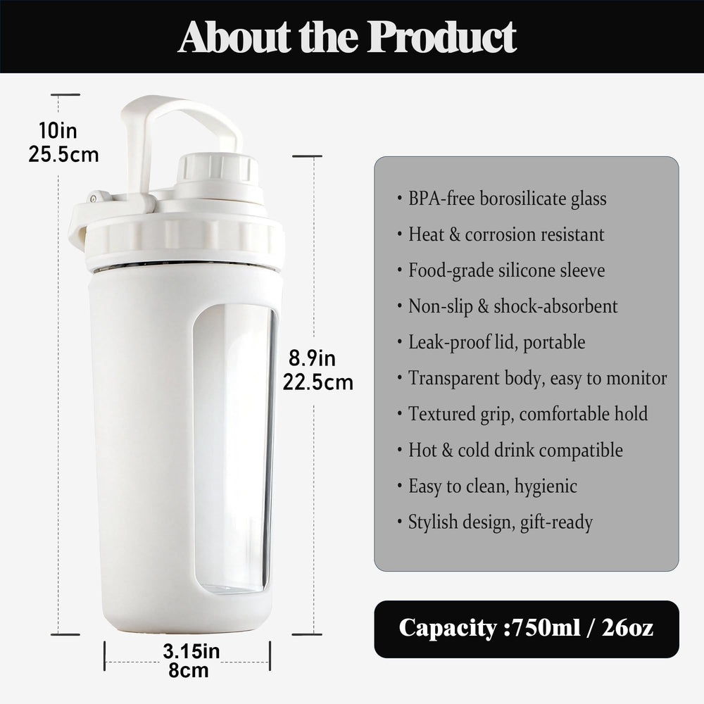 WORKOUT BW odorless glass – preserves flavor during workouts and commutes.