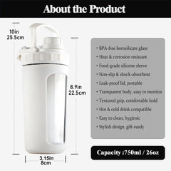WORKOUT BW odorless glass – preserves flavor during workouts and commutes.