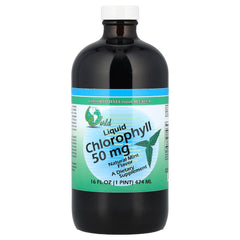 World Organic CHLOROPHL Mint 50MG packaging front, ready for daily minty chlorophyll supplementation.