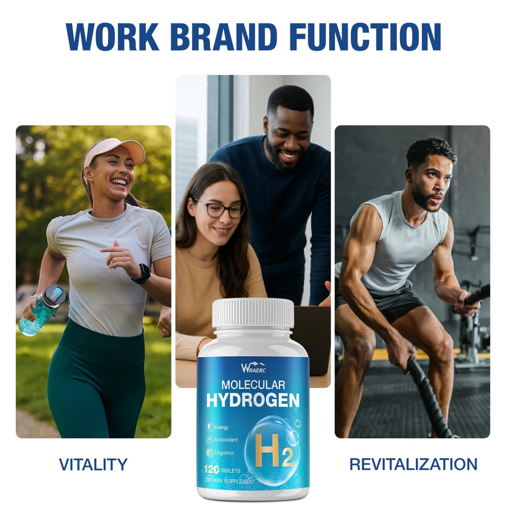 WRAERC hydrogen water in a glass ready to drink during workouts