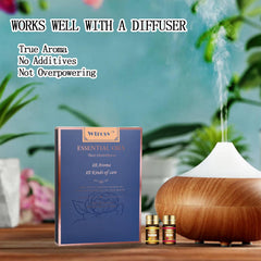 Wtrcsv steam-distilled oils bottles preserve pure fragrance without harsh solvents.
