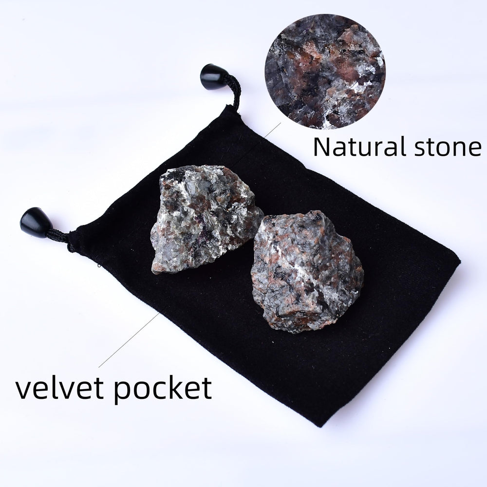 Flame stones glow under UV light, creating warm ambiance and focus.