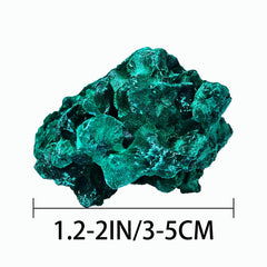 WUYOUSHI malachite meditation crystal for chakra work and focus