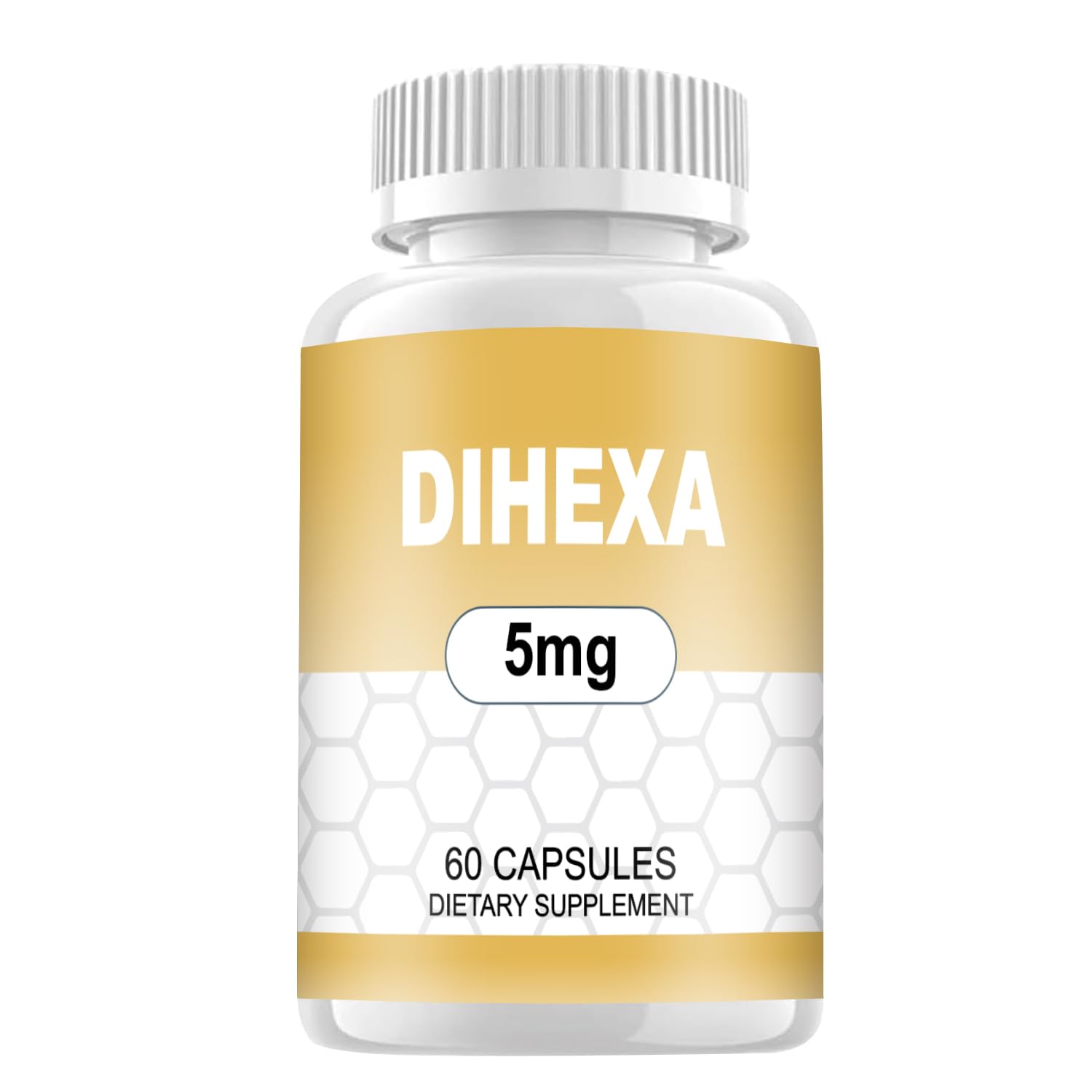 WUCOO Dihexa capsules bottle for cognitive support in daily routines