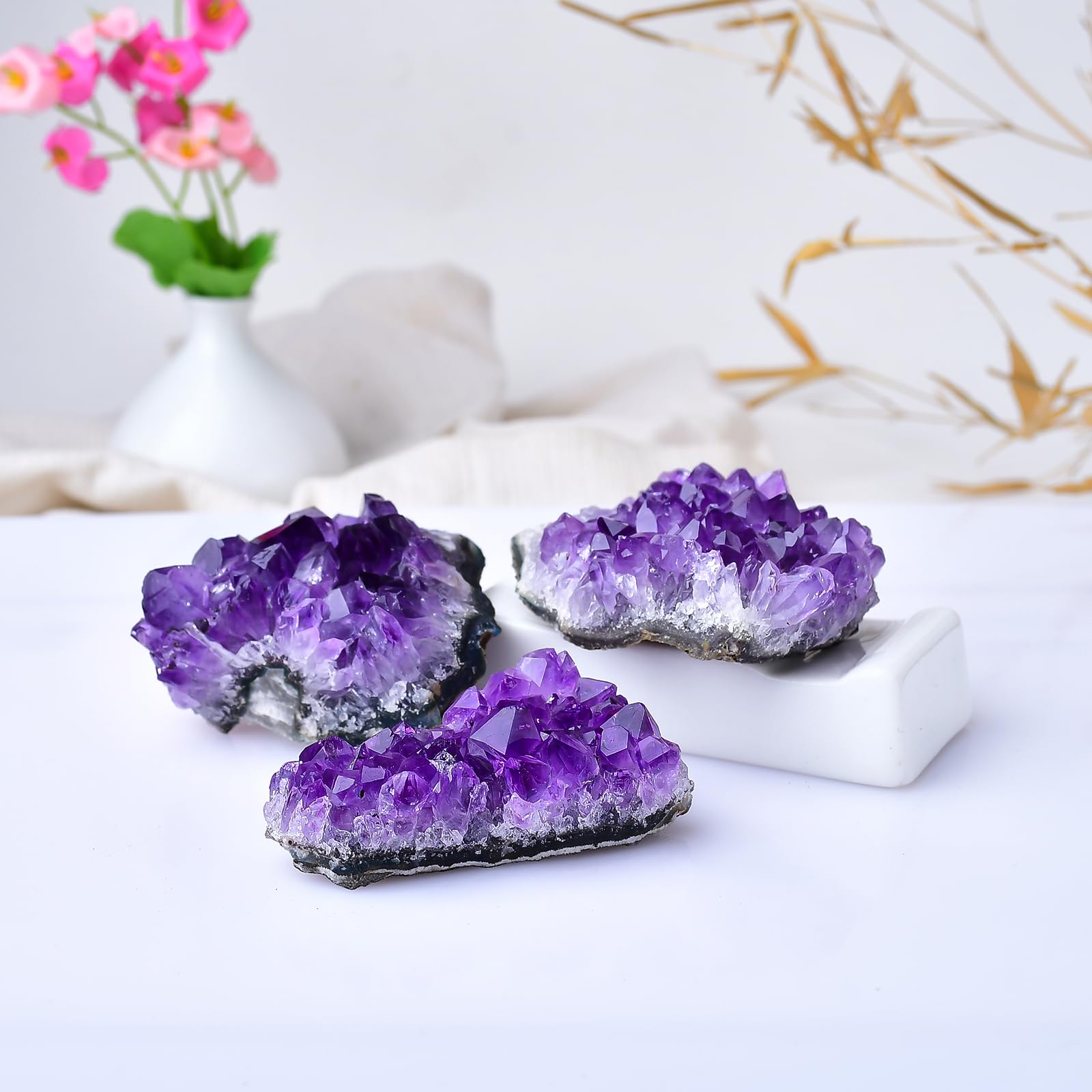 WUYOUSHI amethyst altar meditation – supports ritual calm and reflection