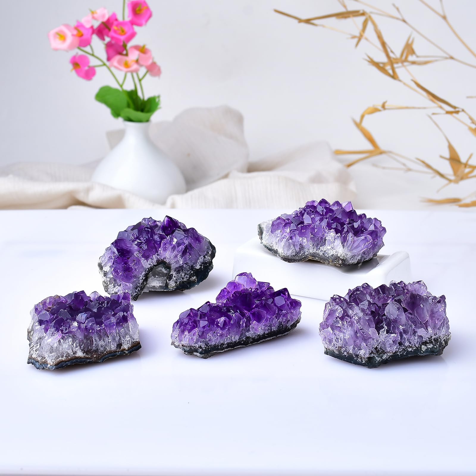 WUYOUSHI amethyst home and garden decor – serenity and visual appeal