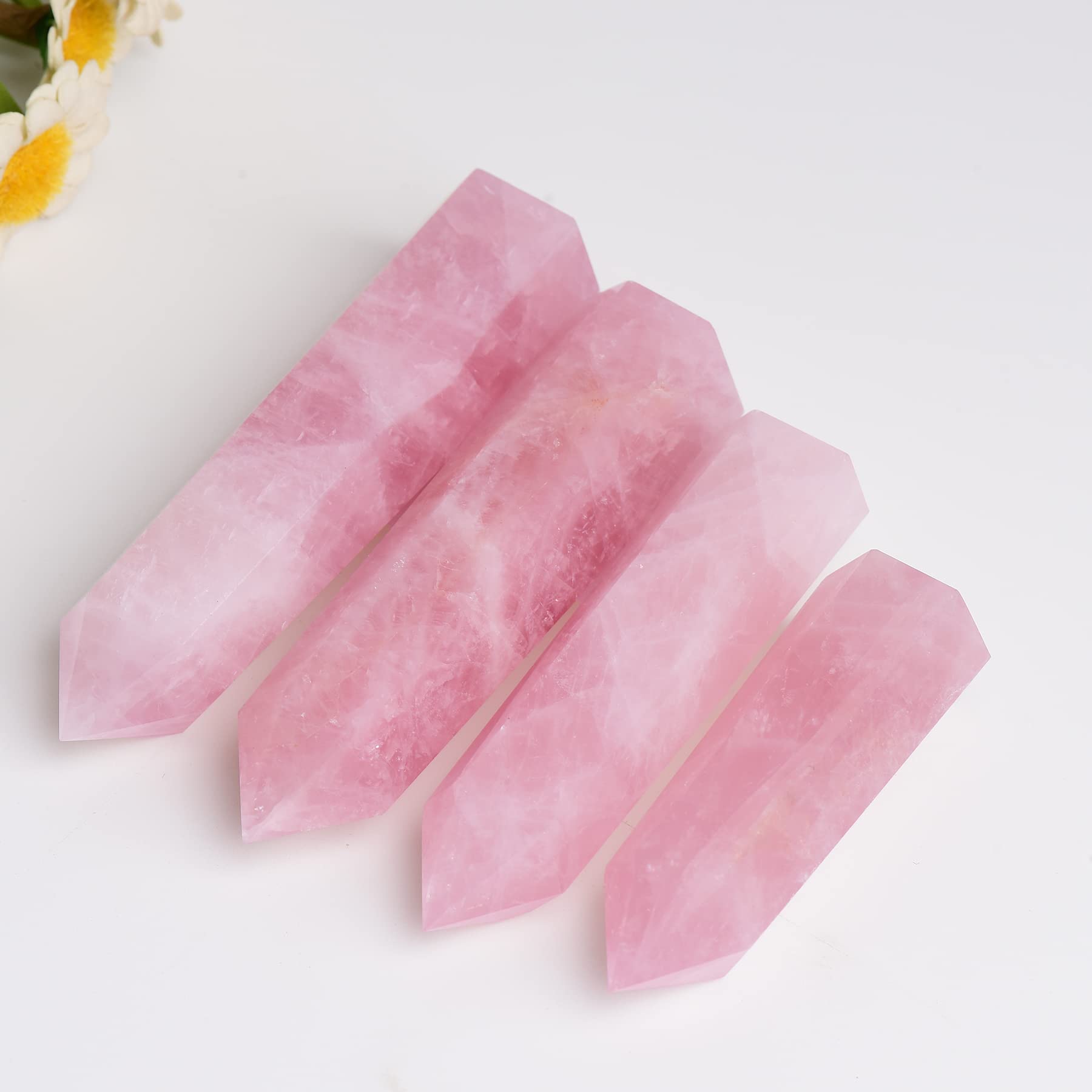 WUYOUSHI Rose Quartz Tower is a thoughtful gift for crystal enthusiasts