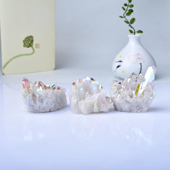 WUYOUSHI Angel aura crystal decor enhances home ambiance and personal reflection.