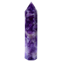 WUYOUSHI dream amethyst wand crystal tower enhances meditation focus.
