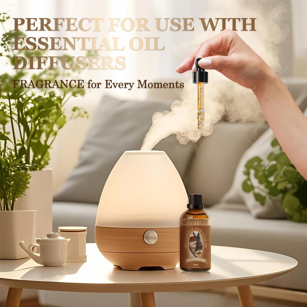 Wusiyork vanilla fragrance for DIY perfumes and soaps.