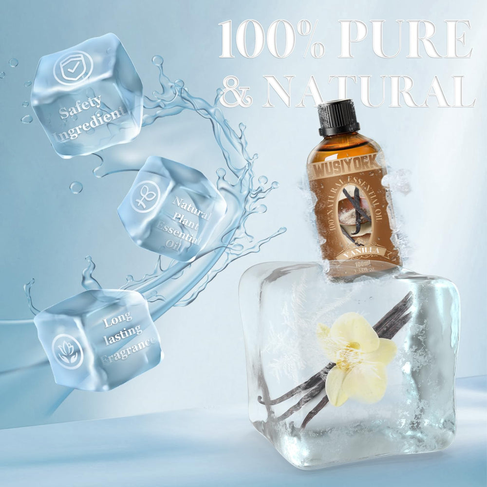 Wusiyork vanilla oil dropper enables precise, mess-free dispensing.