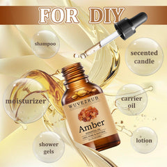 Wuvezrub amber essential oil diffuser—long-lasting fragrance for a cozy home.
