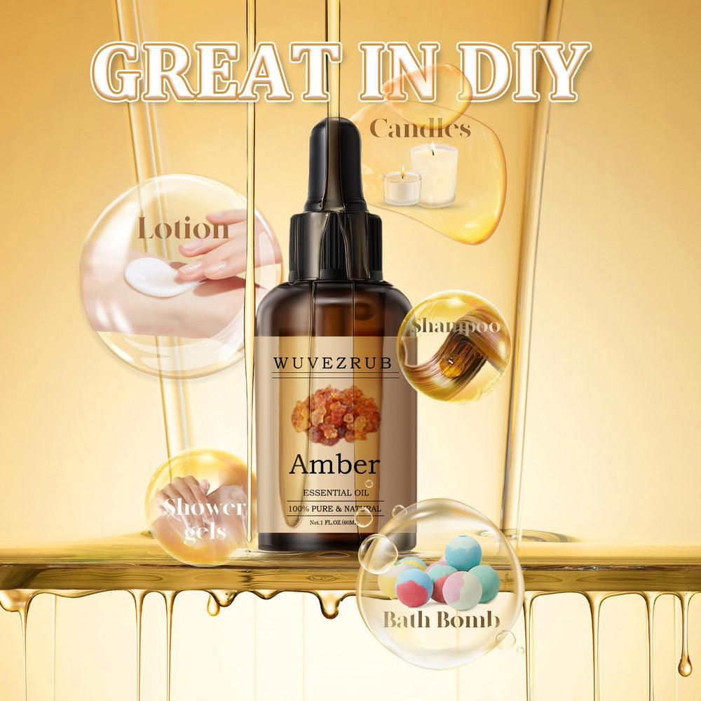 Wuvezrub Amber Oil for DIY fragrance crafting projects