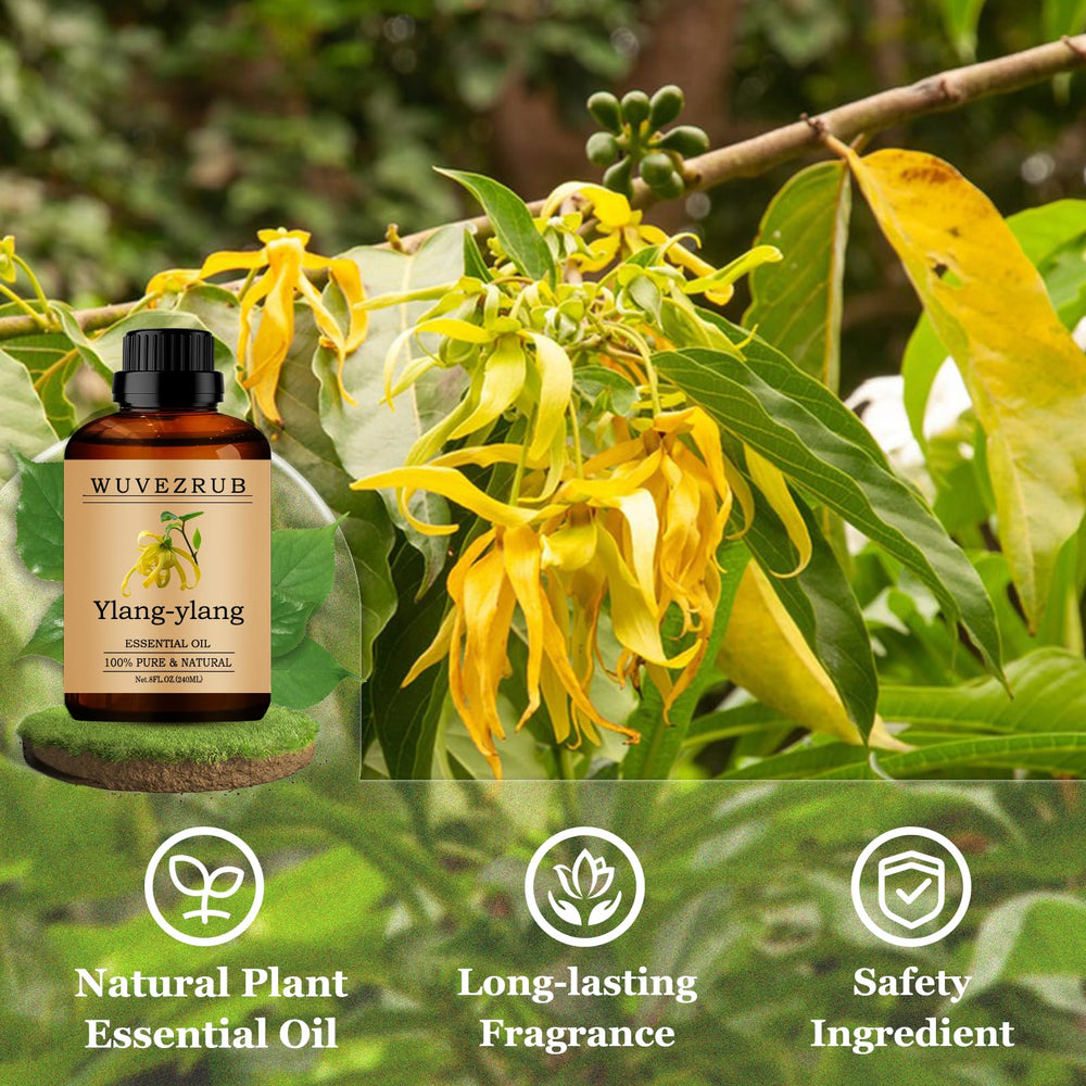 Wuvezrub candle fragrance mix with Ylang-Ylang for DIY projects.