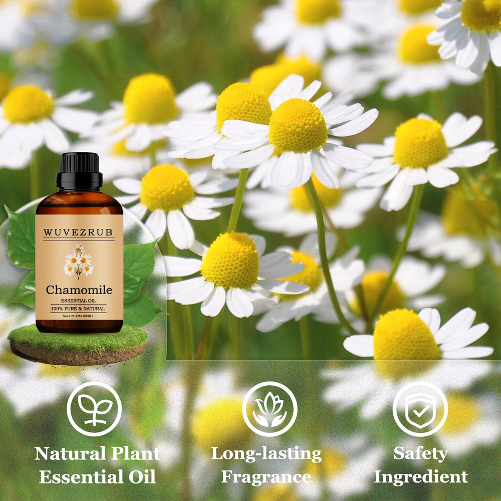Add Wuvezrub Chamomile oil to candles for long-lasting fragrance.