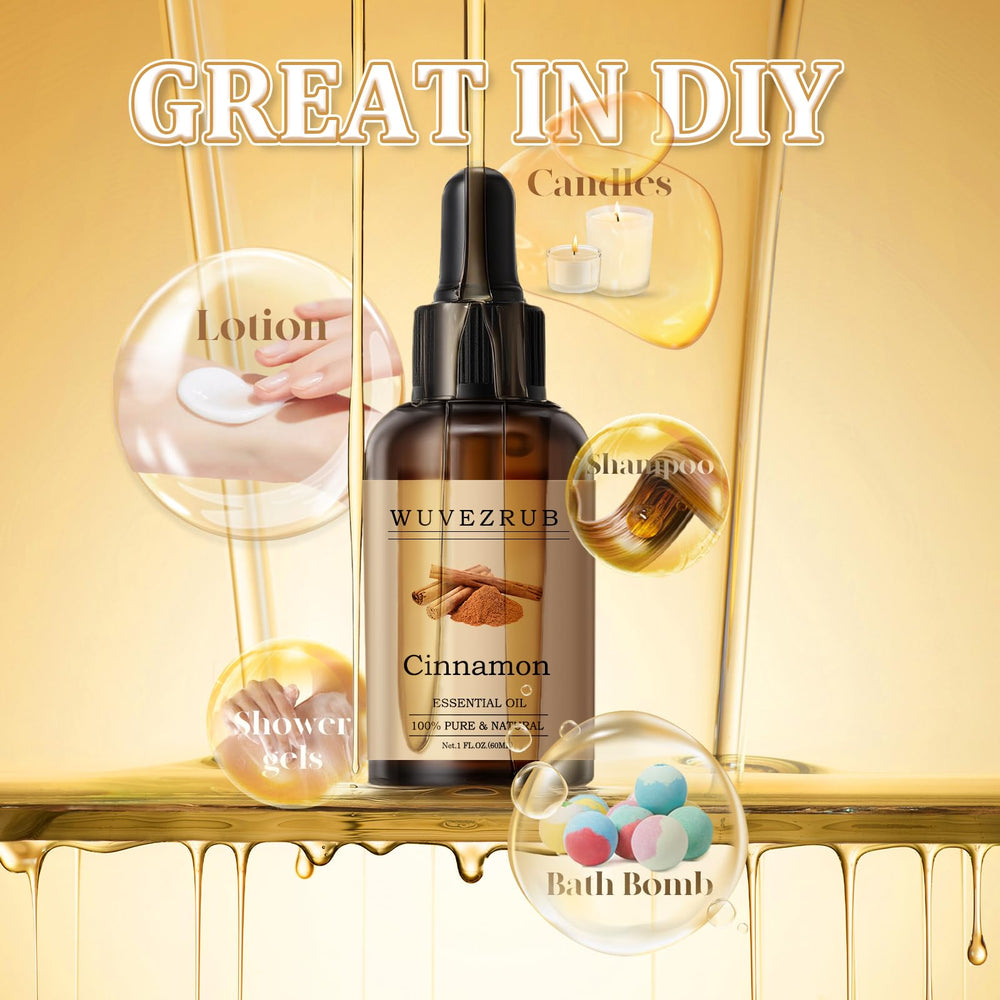 Wuvezrub Cinnamon Oil suitable for patch-tested skincare routines.