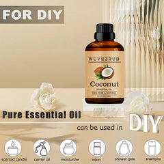Wuvezrub Coconut Essential Oil used in candles and soaps for fragrance