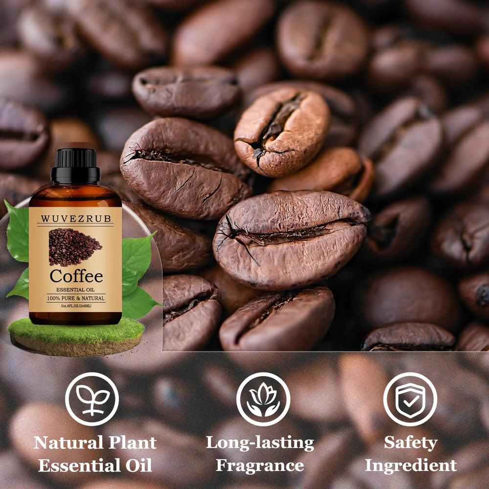 Wuvezrub coffee essential oil for DIY fragrance in candles and soaps