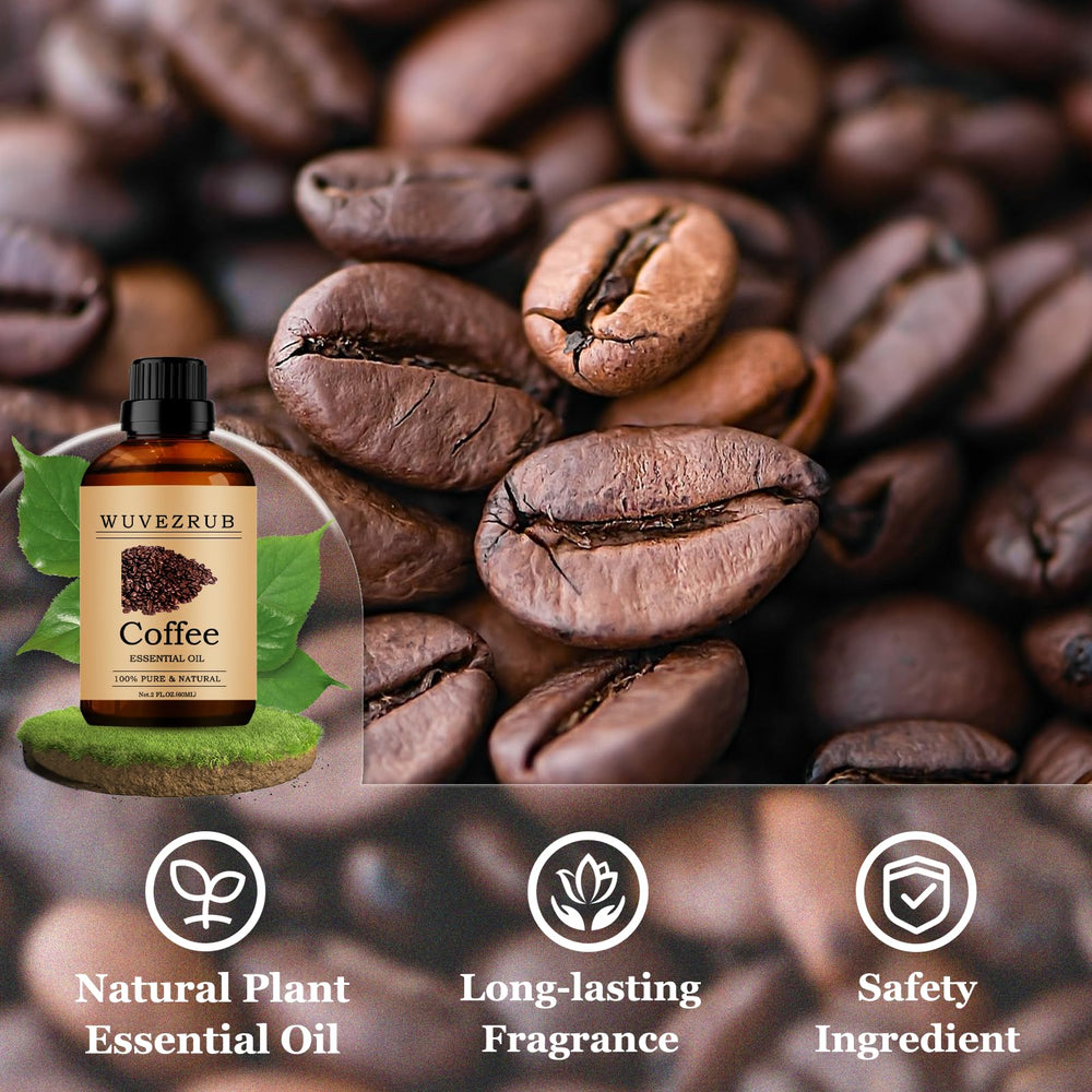 Wuvezrub Coffee Oil for candle fragrance and DIY projects.