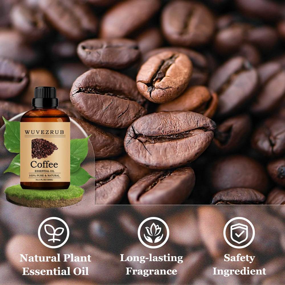 Wuvezrub Coffee Oil used to scent candles for lasting fragrance