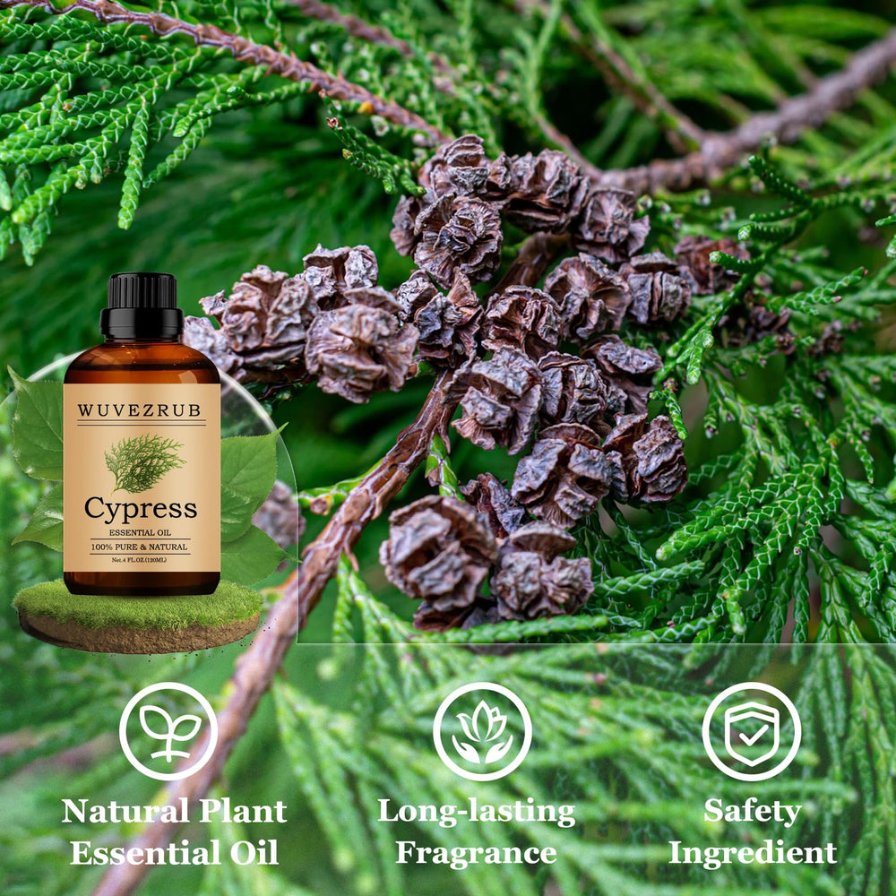 Wuvezrub Cypress essential oil for candles and fragrant crafts