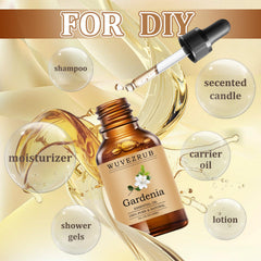 Gardenia aroma from Wuvezrub in diffuser creates a cozy atmosphere.