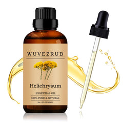 Wuvezrub Helichrysum oil bottle 30ml showcasing pure aroma for diffusion