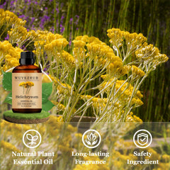 Wuvezrub Helichrysum oil for DIY candles offering a lasting scent.