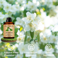 Wuvezrub jasmine oil for candle DIY adds lasting scent.