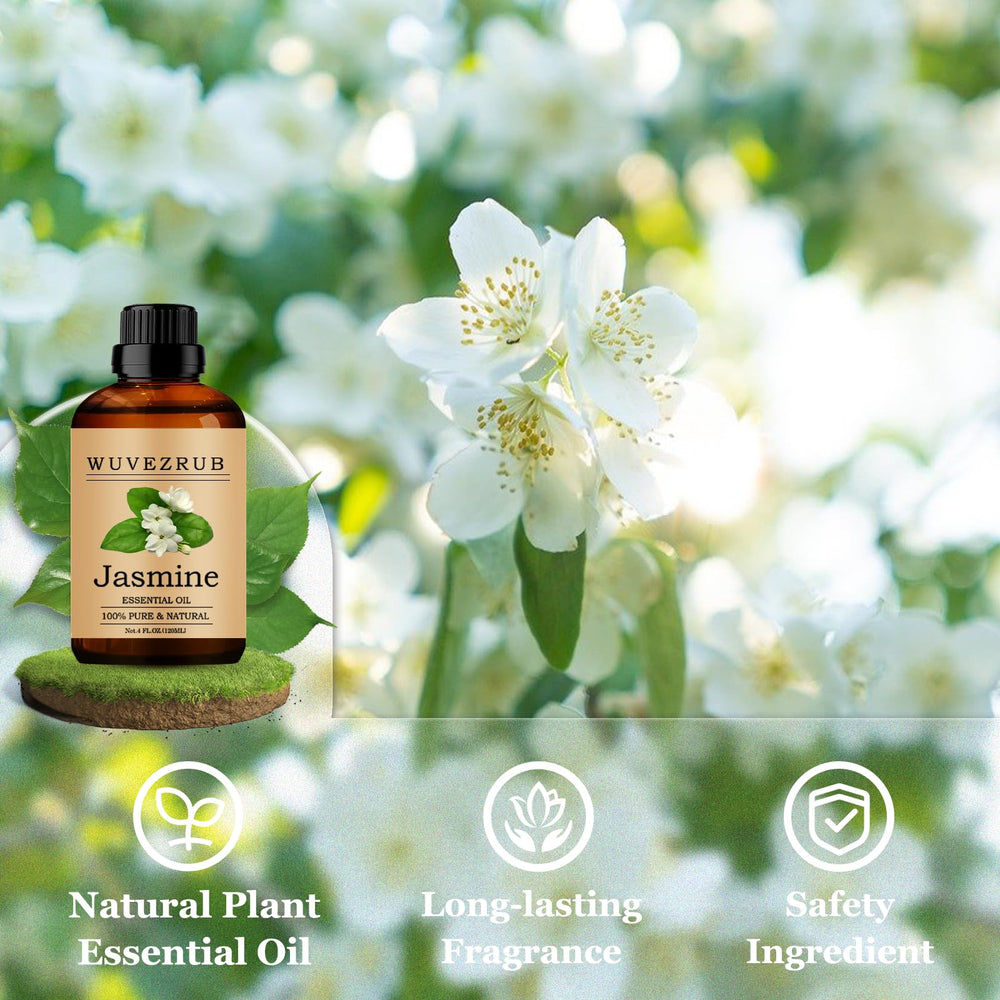 Wuvezrub Jasmine oil ideal for candles, soaps, and lotions fragrance