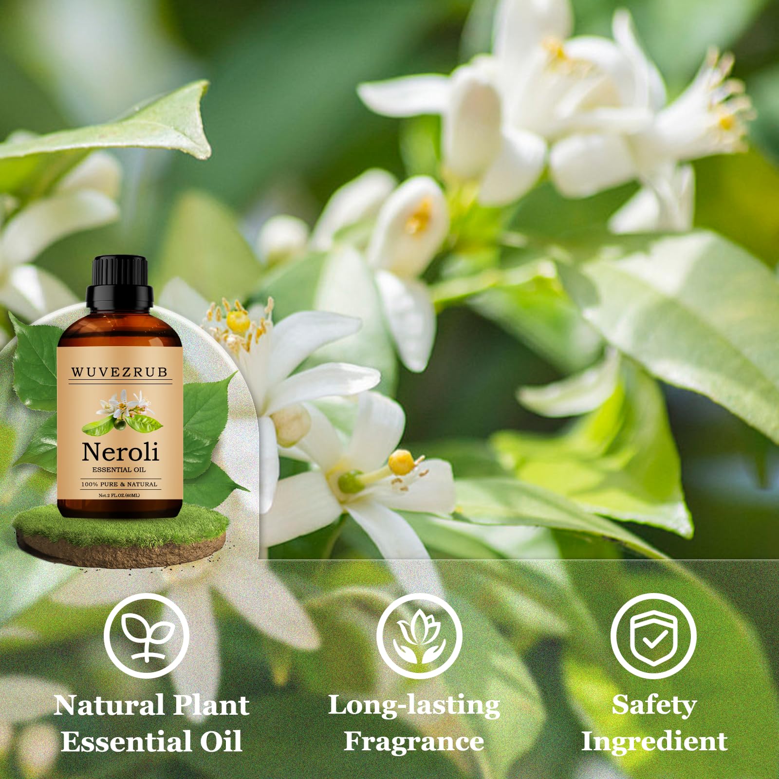 DIY fragrance use with Wuvezrub Neroli oil in candles and soaps