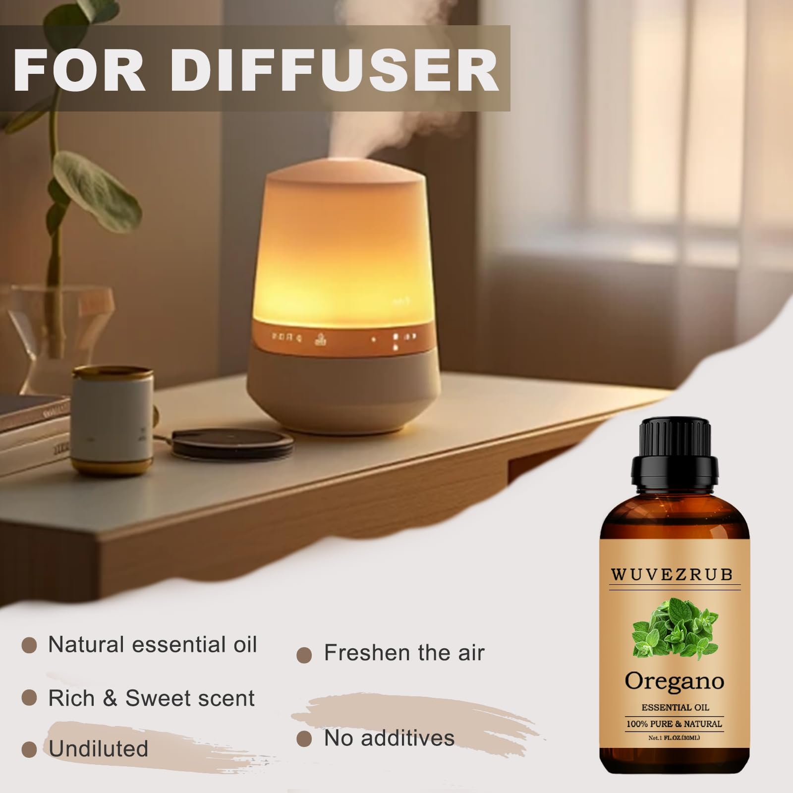 Wuvezrub Oregano Oil adds fragrance to candles and soaps.
