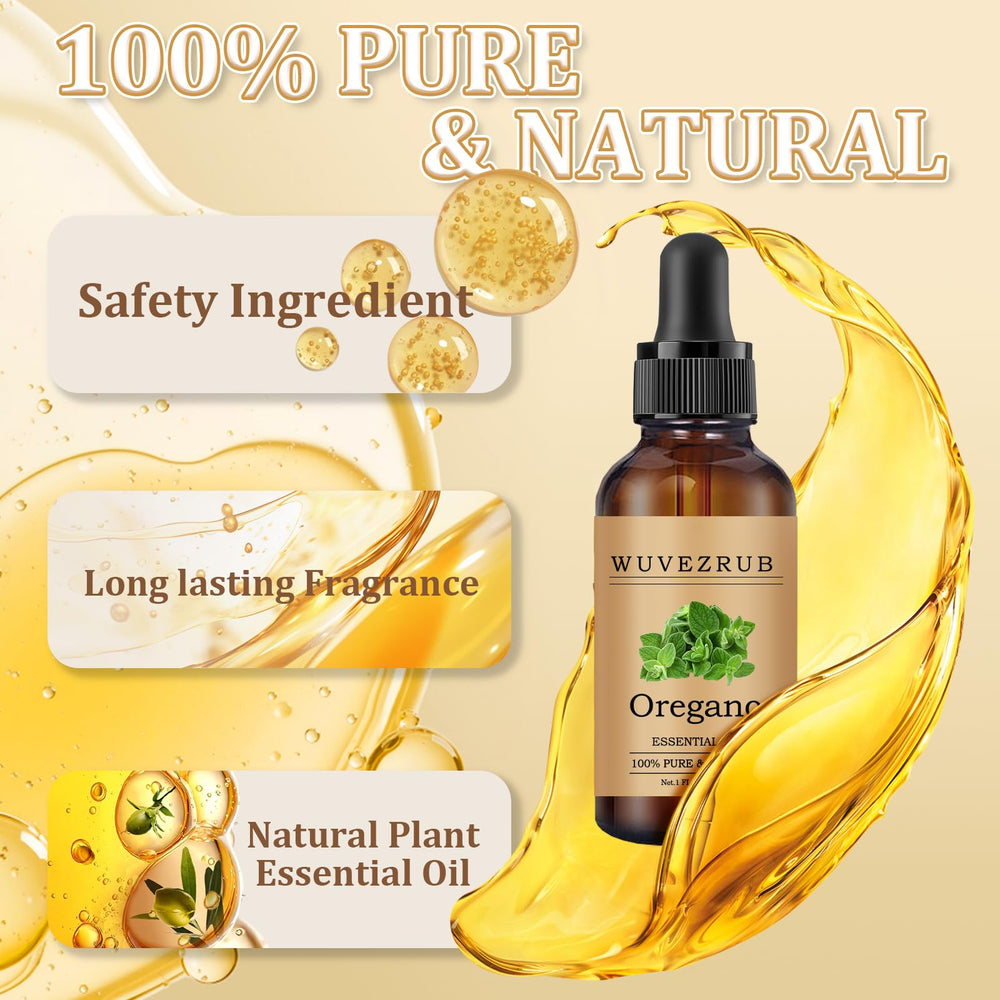 Wuvezrub oregano oil in diffuser setup delivers calming herbaceous scent.