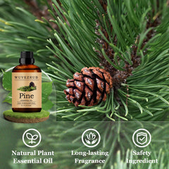 Wuvezrub Pine essential oil used for DIY fragrance in candles or soaps.