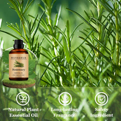 Wuvezrub rosemary oil for DIY fragrance projects like candles or soaps.