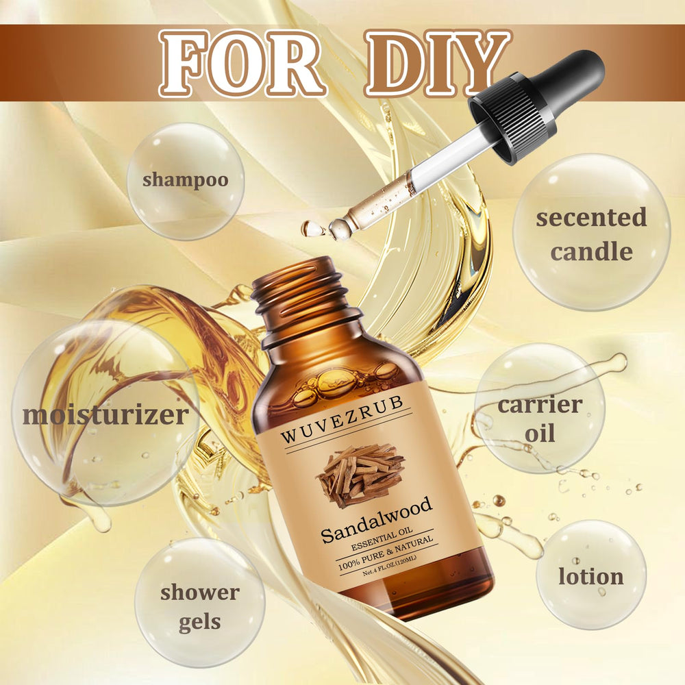 Wuvezrub sandalwood diffuser drops in action for a warm room aroma