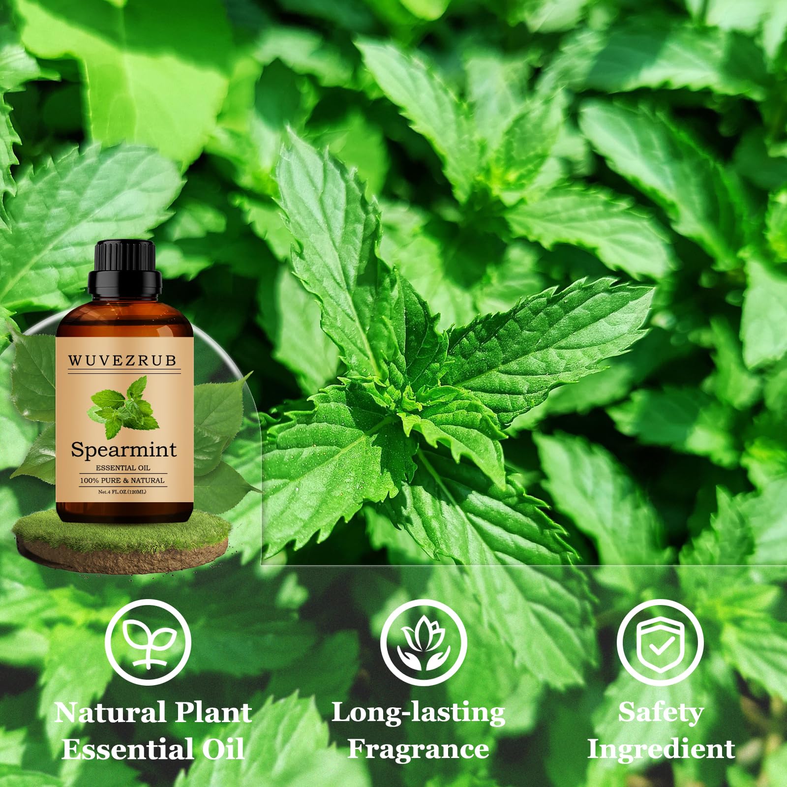 Wuvezrub spearmint oil ideal for candles and DIY fragrances