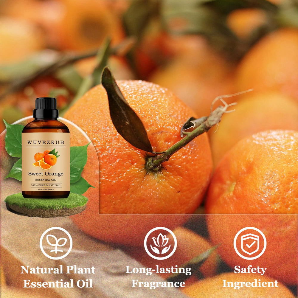 Wuvezrub Sweet Orange oil for DIY candles and soaps fragrance