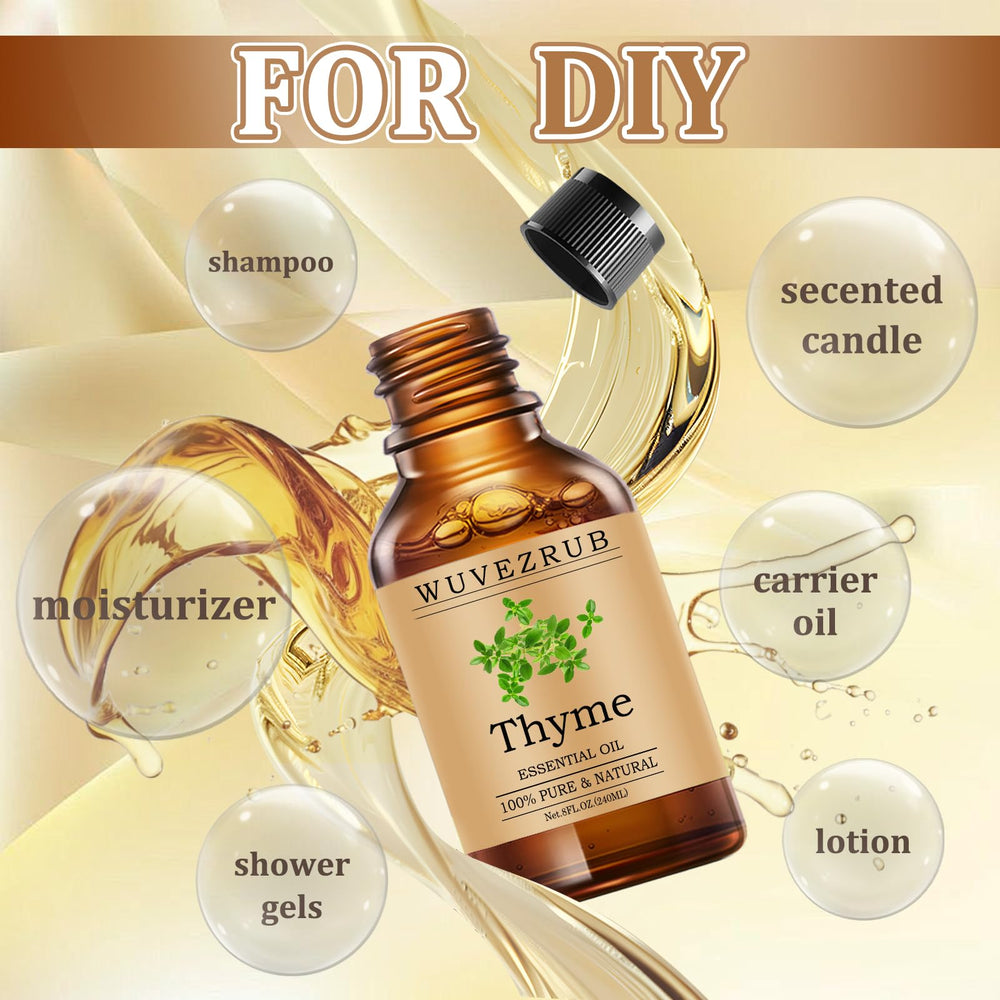 Wuvezrub Thyme aroma diffuser set in a room with warm herbal notes.