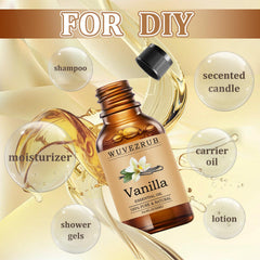 Wuvezrub vanilla essential oil diffuser drops create a cozy diffuser moment.