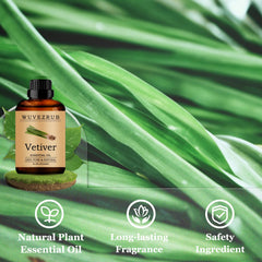DIY-friendly Wuvezrub Vetiver candle fragrance for a long-lasting scent.