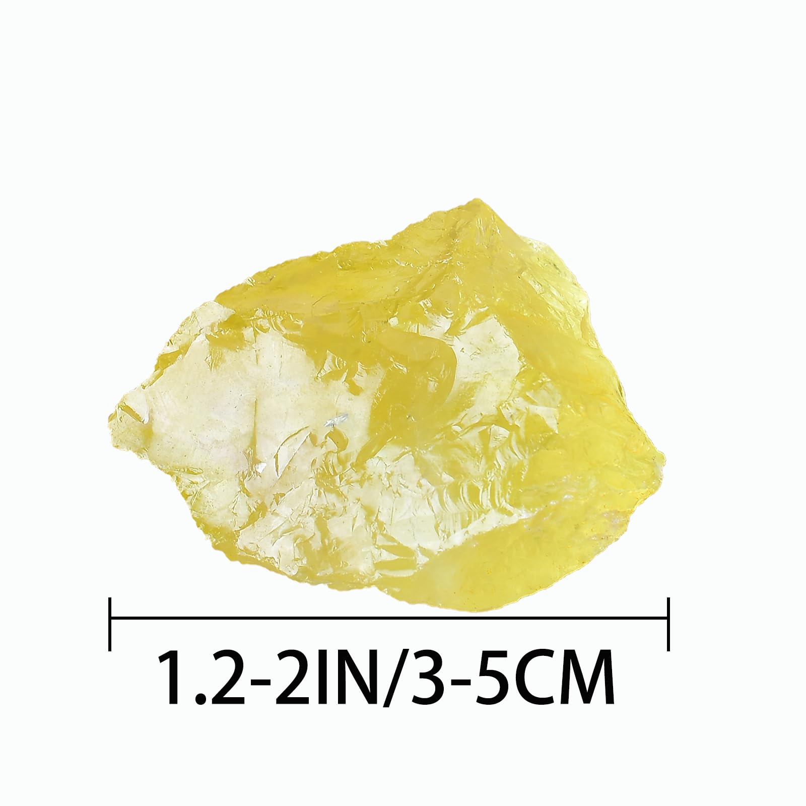 WUYOUSHI Citrine raw stone used for chakra balancing display