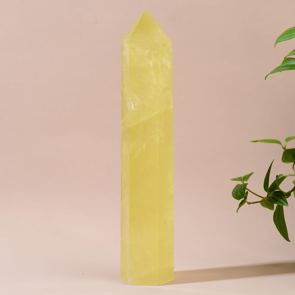 WUYOUSHI hand-polished crystal tower delivers a refined display and tactile appeal.