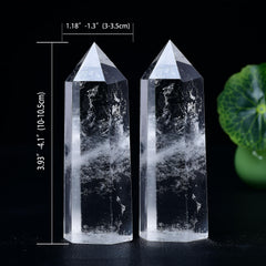 WUYOUSHI hand-polished spire concentrates energy at the tip for focused sessions.
