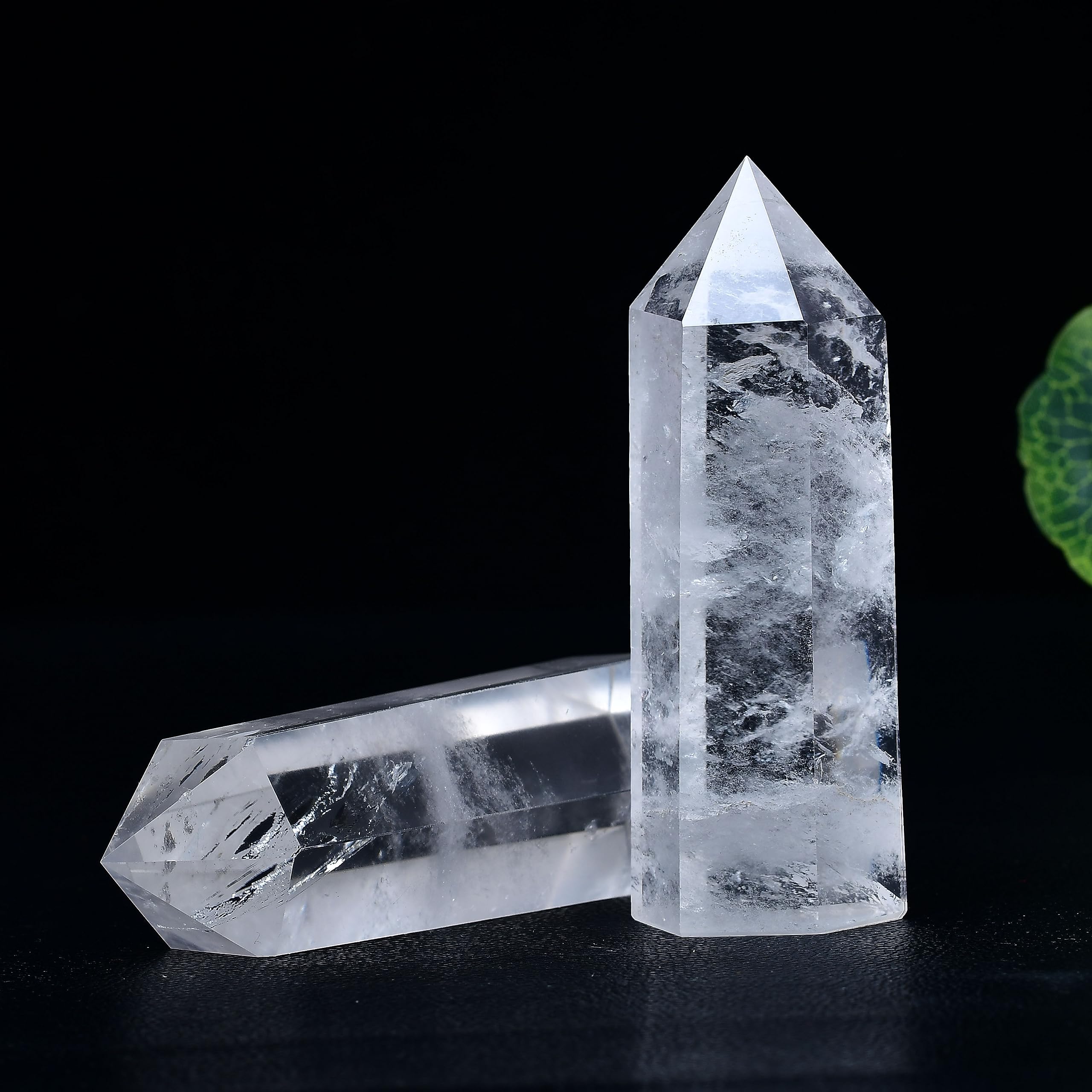 WUYOUSHI natural quartz wand adds tactile elegance to any space.