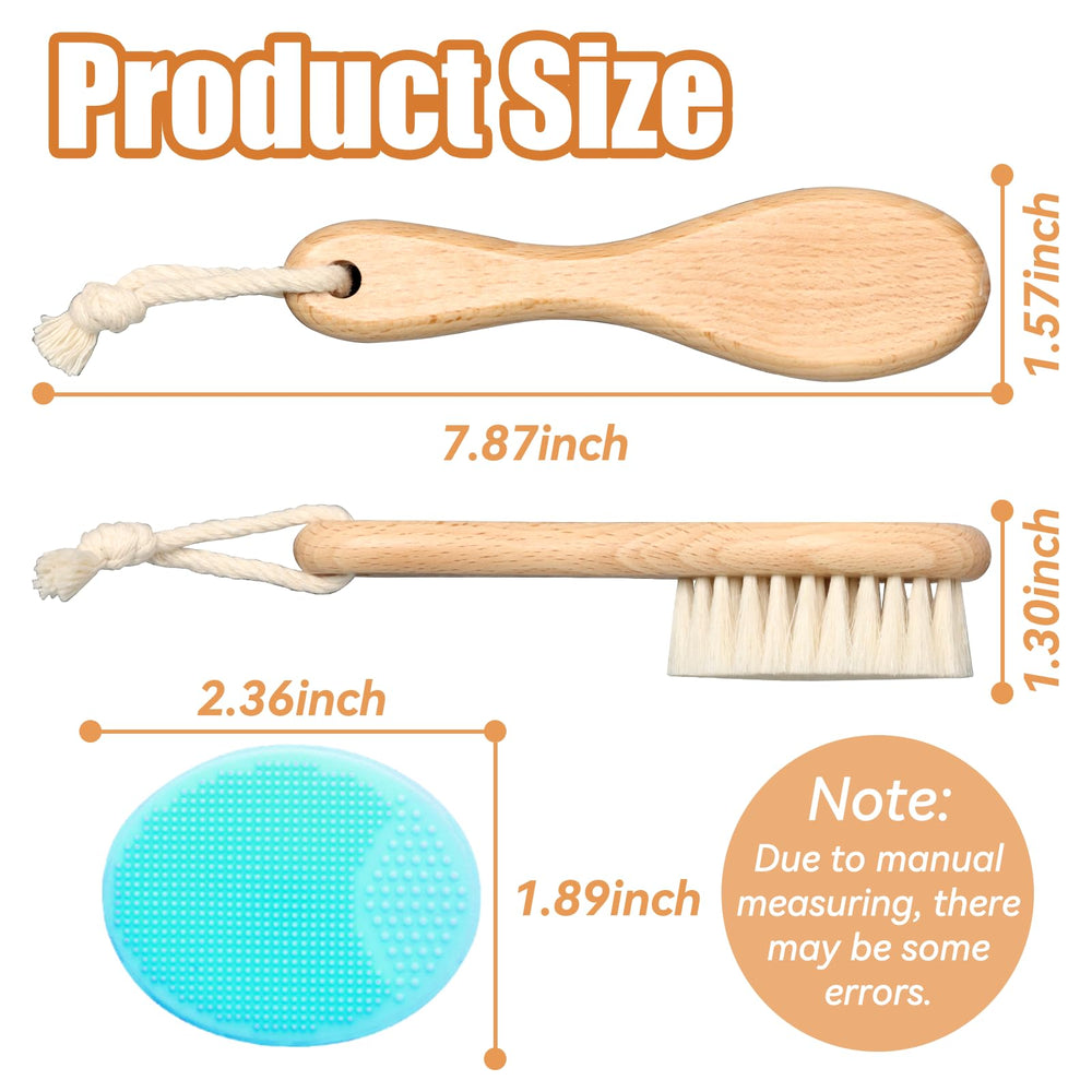 WXA silicone baby bath scrubber for comfortable scalp cleansing
