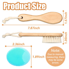 WXA silicone baby bath scrubber for comfortable scalp cleansing