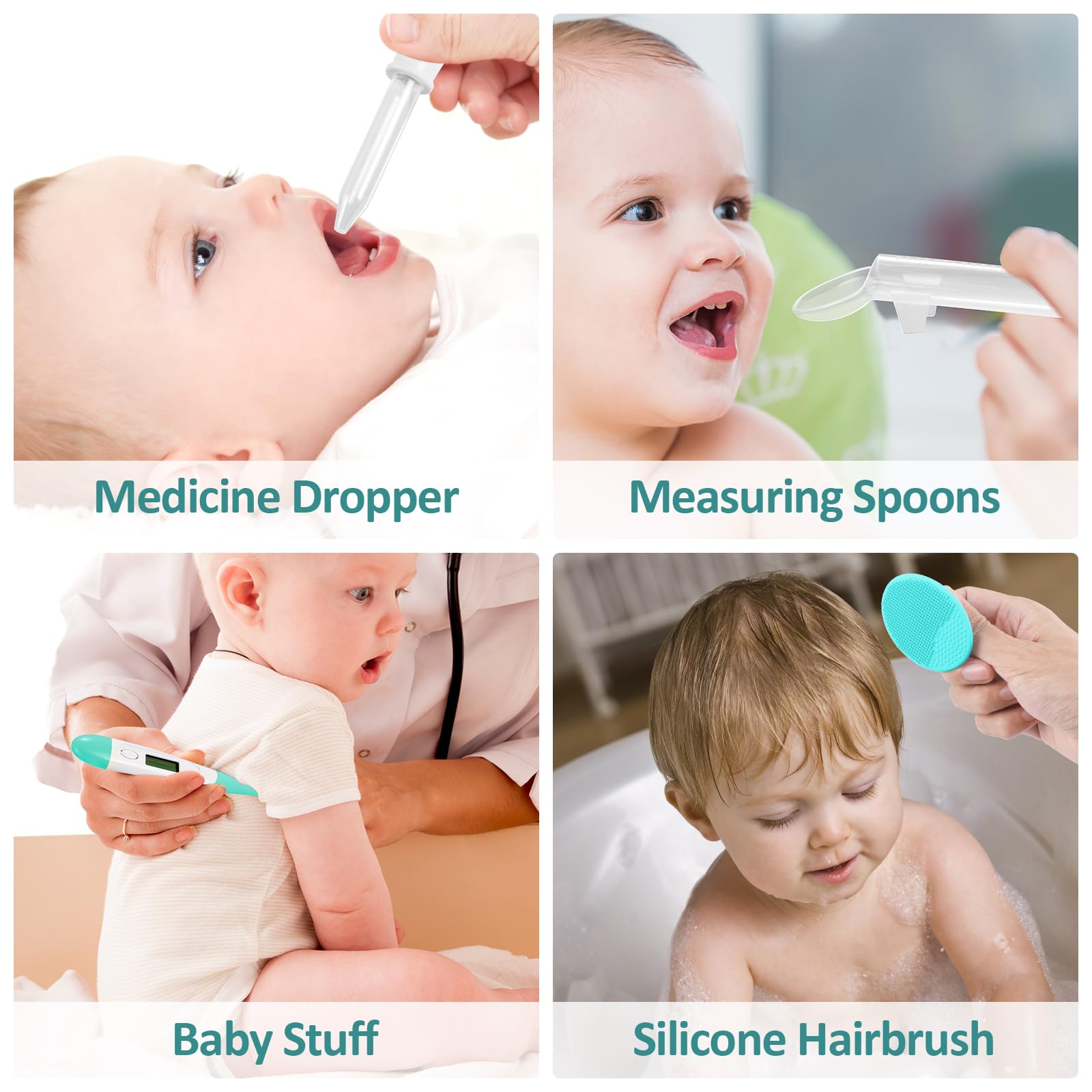 WXA Baby Grooming Kit finger toothbrush for gentle oral care